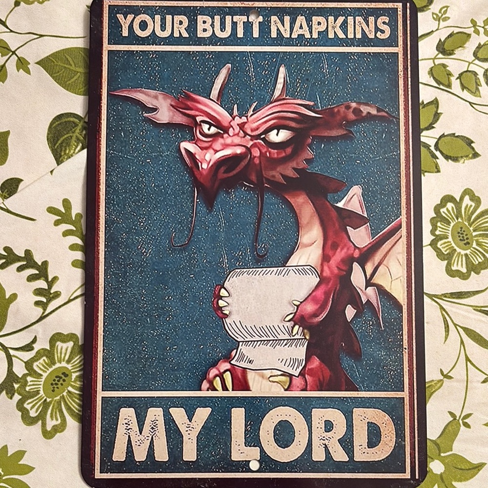 Funny bathroom sign!